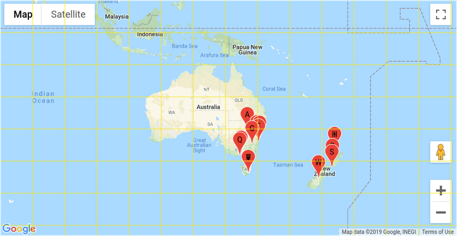 Google Maps Grid 