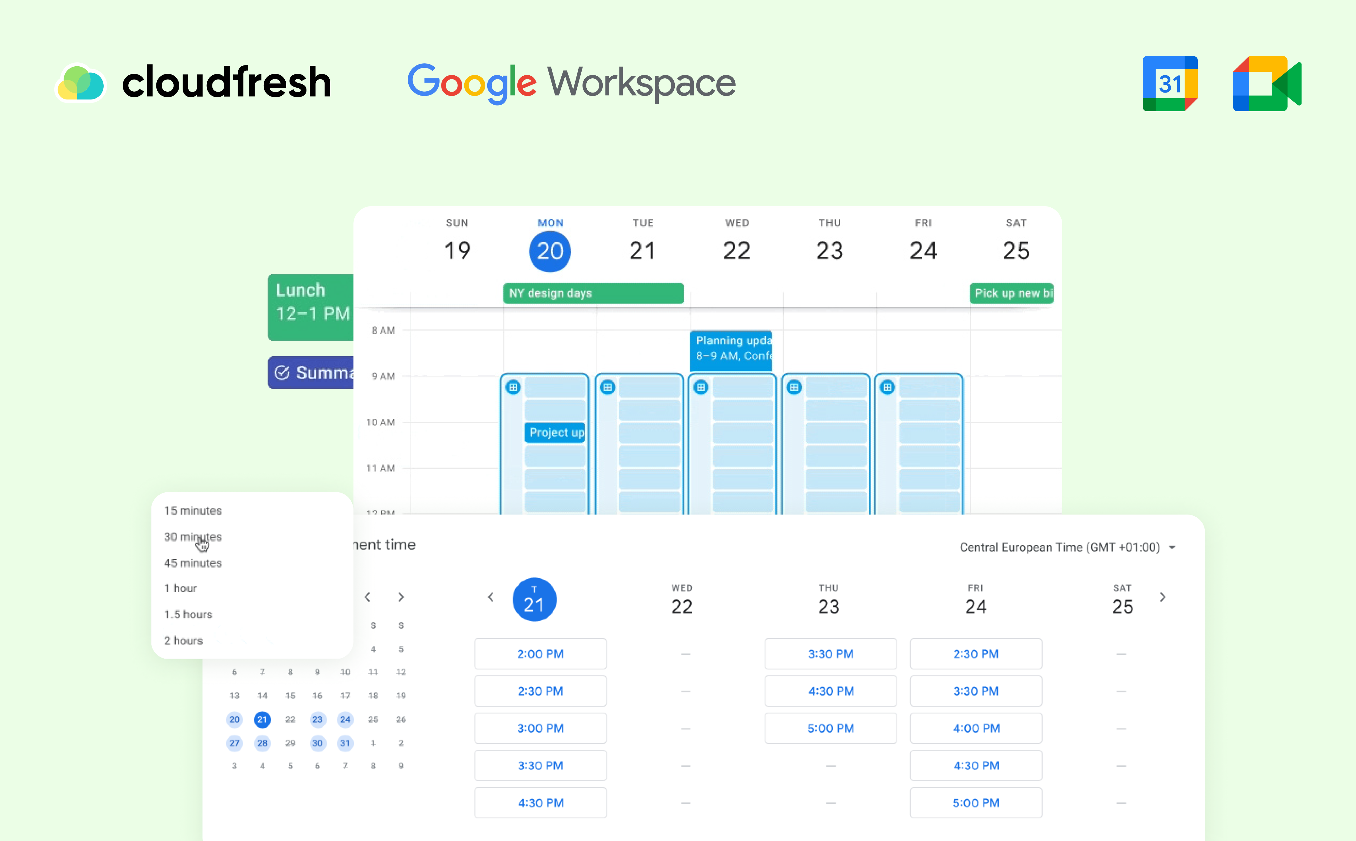 Планирование встреч в Google Календаре: что нового I Cloudfresh