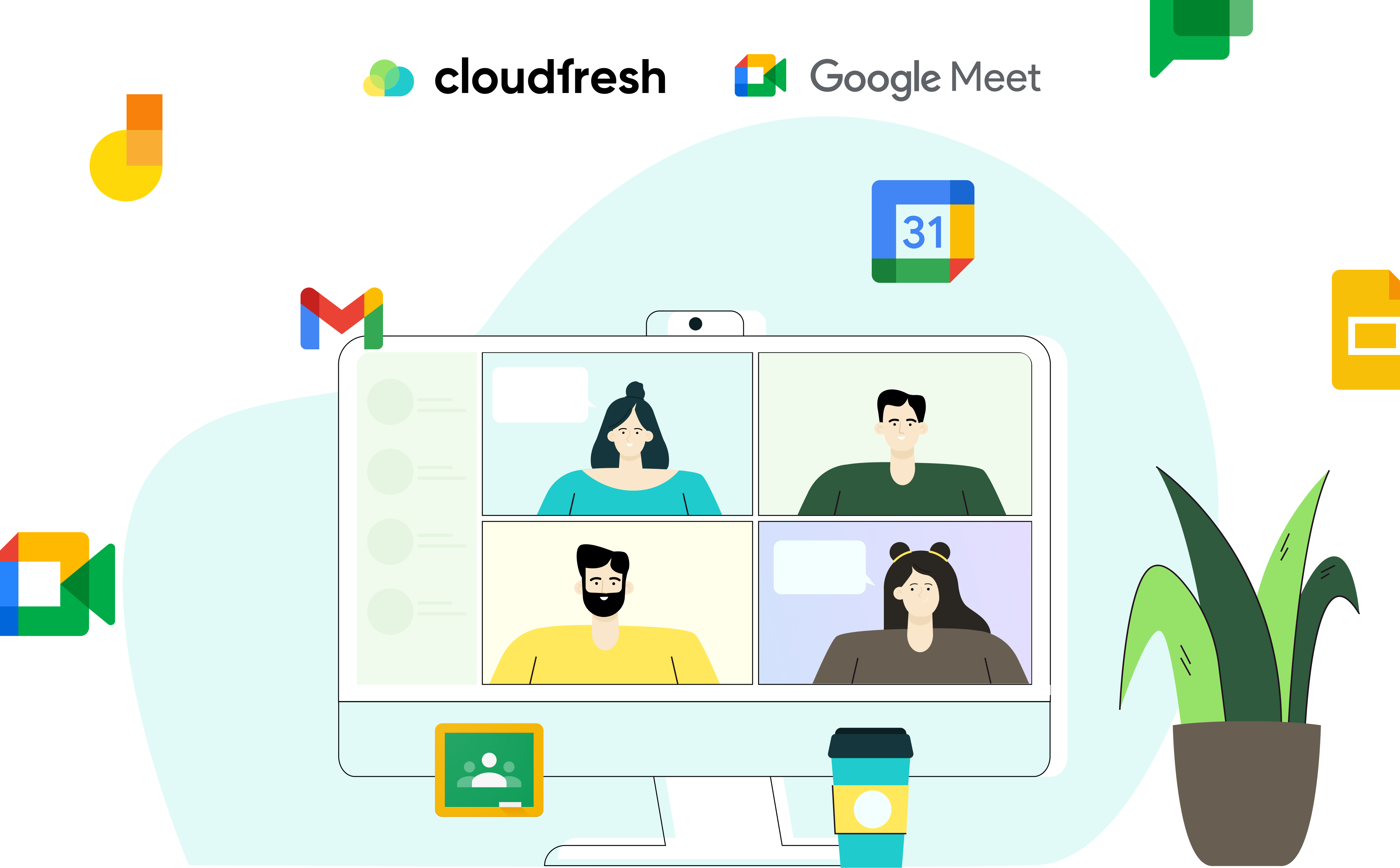 Как присоединиться ко встречи в Google Meet I Cloudfresh