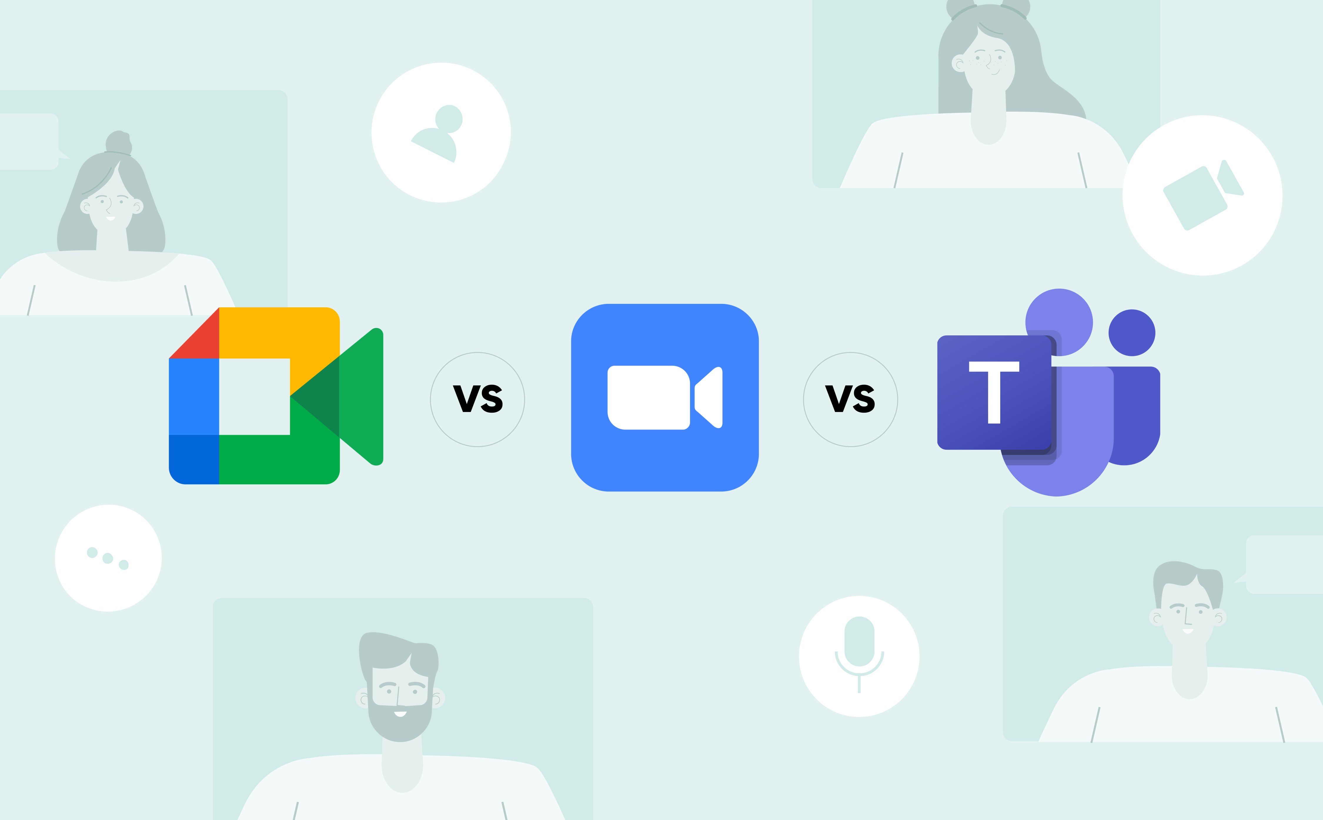 Google Meet vs. Zoom vs. Microsoft Teams I Cloudfresh